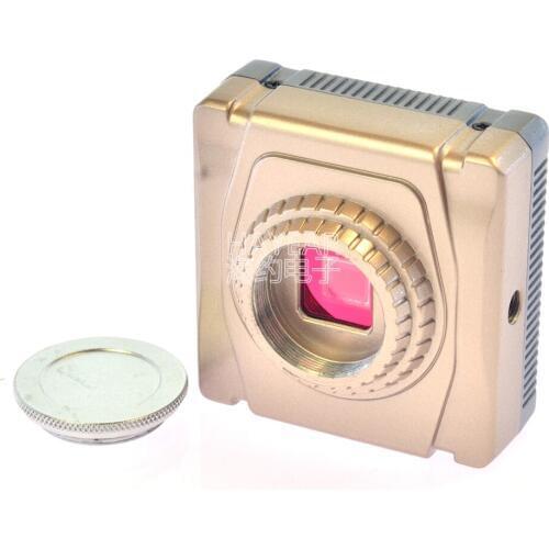 16MP CMOS Industrial Video Camera 480MPS Digital Microscope USB Digital Electronic Eyepiece for Measuring