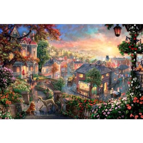 GATYZTORY Frame Fairy World Paint By Numbers For Adults Kids Handpainted Oil Painting Canvas Drawing DIY Gift Home Wall Decor