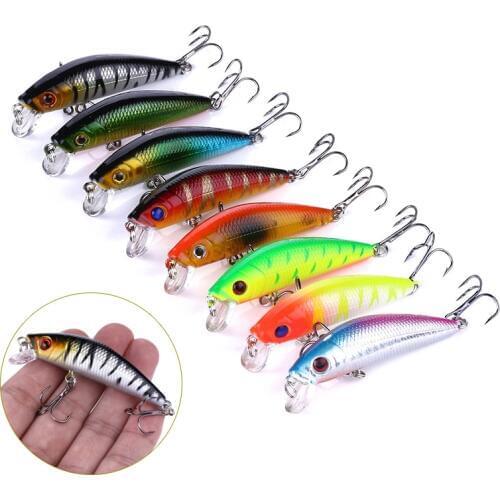Hot Sea Fishing Lure set Swimbait small Minnow Crazy Wobblers jerkbait Crankbait pike Lures Artificial Hard Bait Fishing Tackle