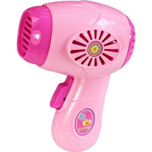 HBB Children Kid Boy Girl Mini Kitchen Electrical Appliance Hair Dryer Toy Set Early Education Dummy Household Pretended Toy