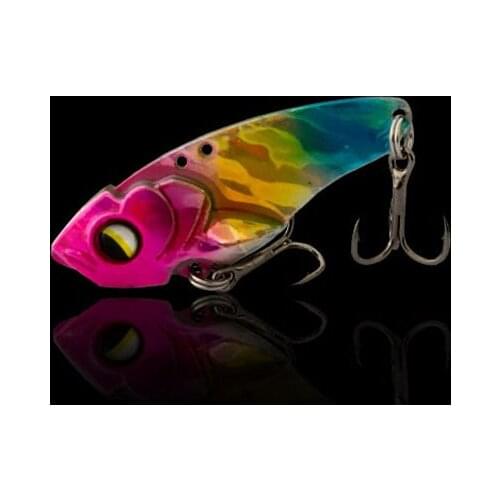 Artificial Metal VIB High Quality Metal Fishing Bait 3D Eyes Anti-Corrosion Freshwater Professional Fishing Lure Hard Bait