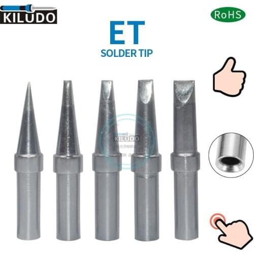 KILUDO 5/pcs Weller WES51 Lead Iron Tip soldering station for WES51 WESD51 PES51 ET series