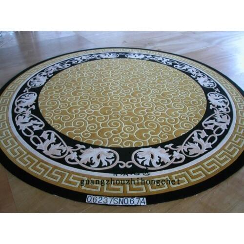 Pure wool carpet living room coffee table carpet fashion circle carpet customize carpet