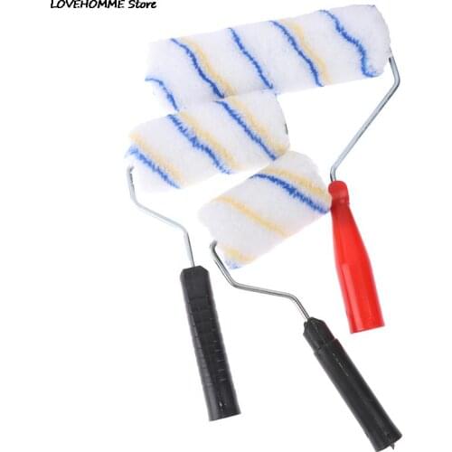DIY Multifunctional Paint Roller Brush Household Use Wall Brushes tackle roll decorative Painting Brush Tool 4-9inch