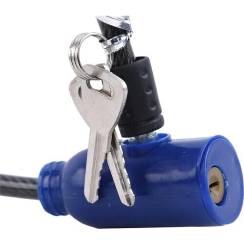 Multifunctional Bicycle Lock Exquisite Steel Cable Lock Outdoor Supplies anti-theft Lock Mountain Bike Wire Lock