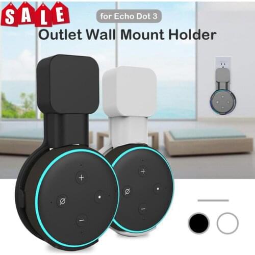 Speaker Wall Mount Holder Stand Hanger For Amazon Alexa Echo Dot 3rd Generation Indoor Sound Box Case