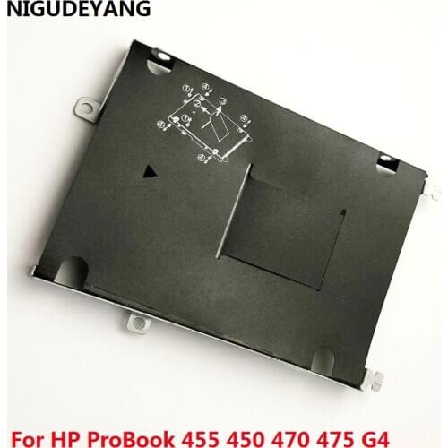 NIGUDEYANG New for HP ProBook 455 450 470 475 G4 SATA HDD SSD 2.5 Hard Drive Bracket Caddy Frame