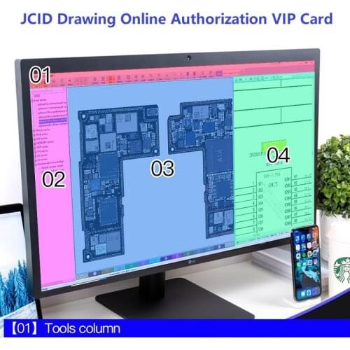 MX-V6 XZZ V10 10 in 1 BGA Planting Tin Template Middle Frame For iPhone X to 12 Pro Max As Qianli Reballing Platform Mijing Z20
