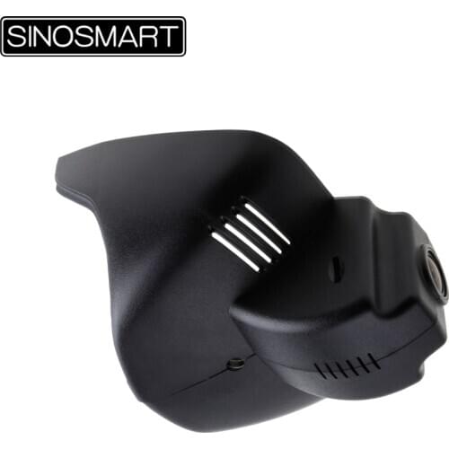 SINOSMART Novatek 96672 Car Wifi DVR Camera for SMART 2015 Control by App SONY IMX323 1080P
