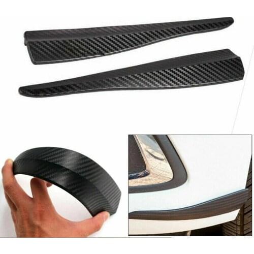 Universal Front Rear Bumper Corner Lip Side Scratch Protector Strap Anti-Scratch Strips 36cm