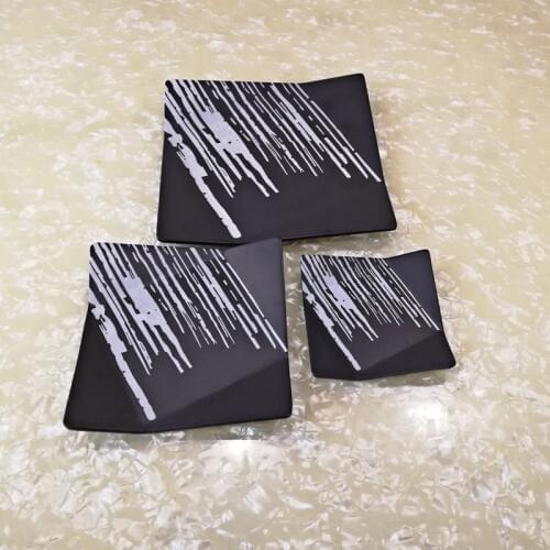 Japanese Restaurant Sushi Plate Coffee Shop Snack Dish Sashimi Plate A5 Melamine Tableware Dinnerware Dinner Plate