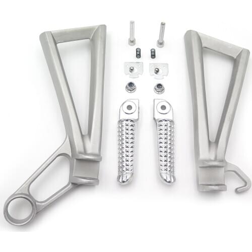 Aftermarket free shipping motorcycle parts Passenger Foot Peg For yamaha YZF R6 R6S 2003 2004 2005 2006 2007 2008 2009 2010 POL