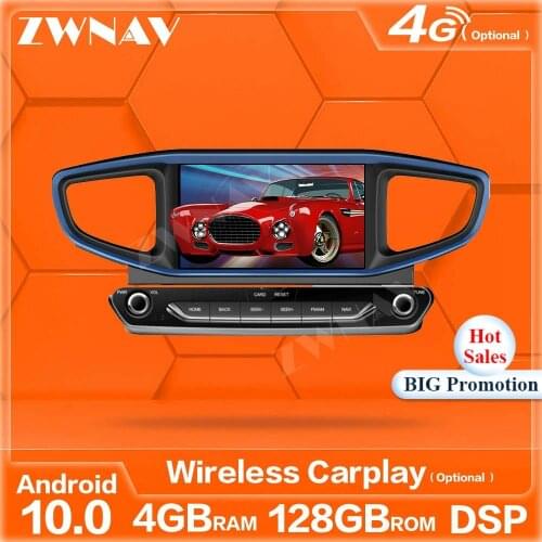 128GB Carplay Android 10 Screen Player For HYUNDAI Ioniq Hybrid 2016 2017 2018 2019 GPS navi Auto Audio Radio Stereo Head Unit