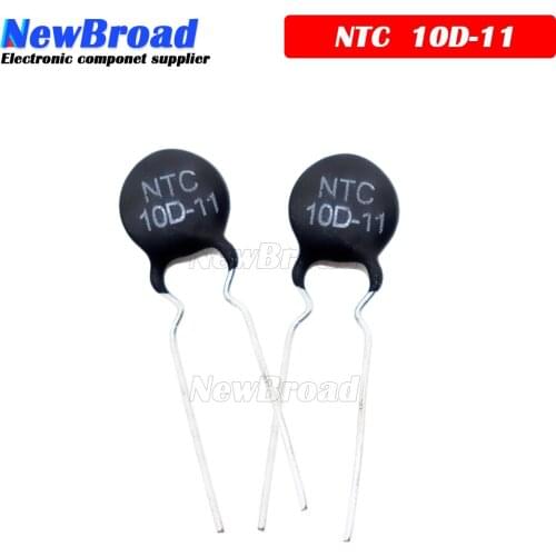 20pcs NTC Thermistor Resistor NTC 10D-11 Thermal Resistor