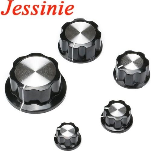 25Pcs(5 values x 5pcs) MF-A01 MF-A02 MF-A03 MF-A04 MF-A05 Potentiometer Knob WH118/WX050 Rotary Switch 6mm Electronic DIY Kit