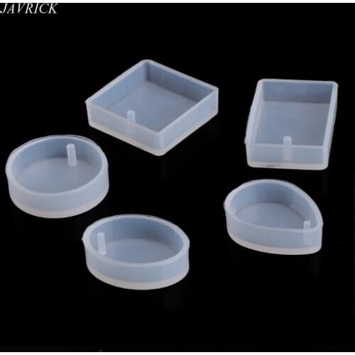 5pcs DIY Silicone Mould Craft Mold For Resin Necklace Jewelry Pendant Making