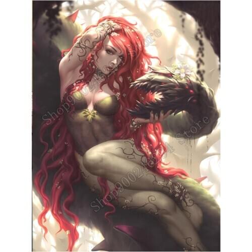 5D DIY diamond cross stitch cartoon 2 yuan sexy women all square and round diamond cross stitch wall art home decoration FF3711