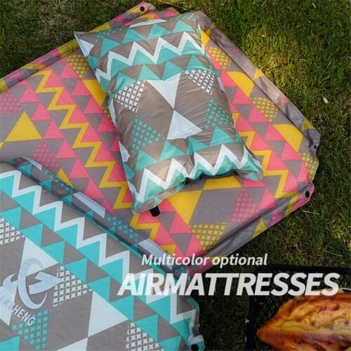 183cmx62cm Automatic Inflatable Cushion Moisture-proof Mattress For Outdoor Camping Tent Mat Nap Mat With Copper Mouth
