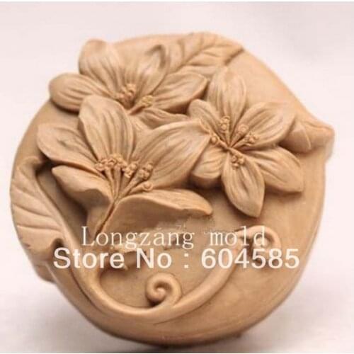 Flowers 50002 Craft Art Silicone Soap mold Craft Molds DIY Handmade soap molds