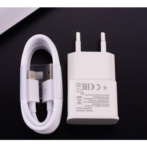 For Samsung J1 Ace J2 Prime S4 Active S6 Note II Z Flip Phone Charger & 5V 2A USB Type C Micro Charge Cable For Galaxy A50 S20