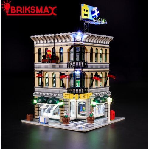 BriksMax Led Light Up Kit For 10211 Creator Grand Emporium , (NOT Include Model)