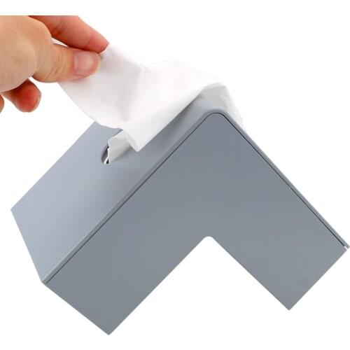 Creative Nordic Tissue Box Paper Container Holder Napkin Case Modern Organizer Opening On Both Sides for Bathroom Home Decor