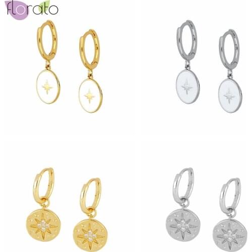 Minimalist Style 925 Sterling Silver Ear Buckle Ladies Popular Hoop Earrings Exquisite Jewelry Elegant Retro Birthday Gift