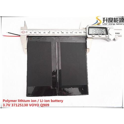 3.7V 12000mAh 37125130 Lithium Polymer Li-Po li ion Rechargeable Battery cells For Mp3 MP4 MP5 GPS
