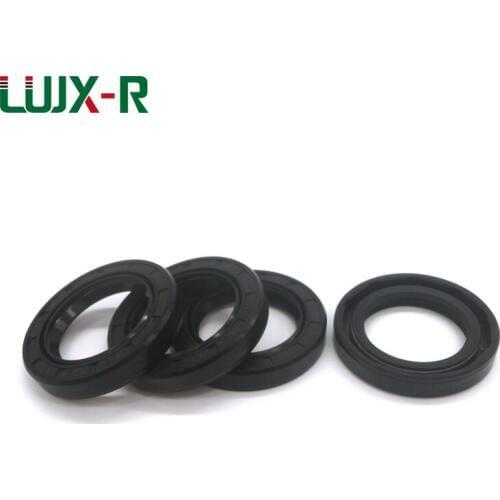 LUJX-R 2pcs TC Shaft Rotary Skeleton Oil Seal Black NBR Rubber Sealing Rings 36x46x7/36x46x10/36x50x10/36x56x10/37x62x8-37x80x5