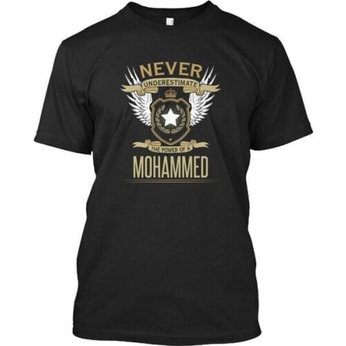 Mohammed The Power Of - Never Underestimate A Standard Unisex T-shirt (S-5XL)