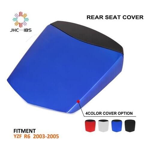 Motorcycle ABS Plastic Rear Seat Fairing Tail Cover Cowl For YAMAHA R6 03-05 03 04 05 2003 2004 2005