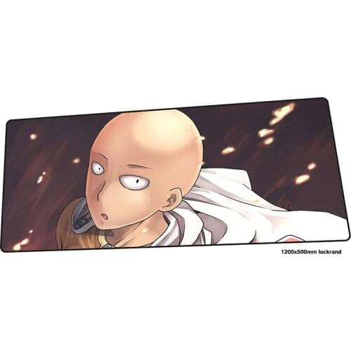 ONE PUNCH MAN mouse pad gamer hot sales 120x50cm notbook mouse mat gaming mousepad large cute pad mouse PC desk padmouse