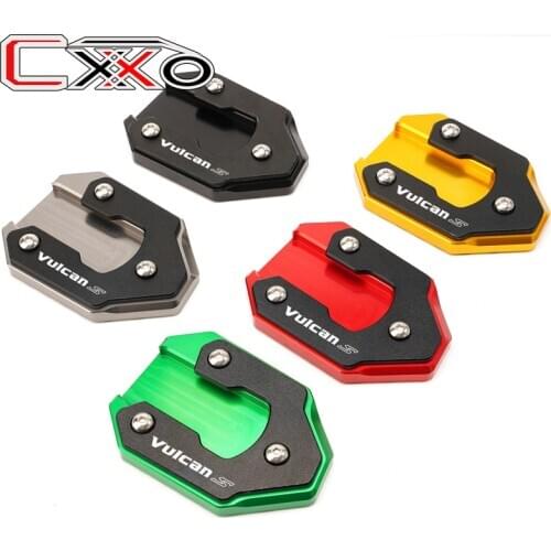 High Quality For Kawasaki Vulcan S 650 VN650 2015-2019 2020 motorcycle accessories Kickstand Foot enlarger stand extension Plate