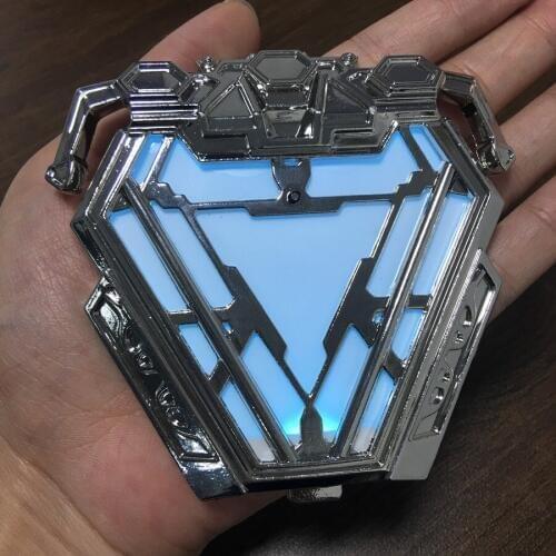 1:1 Scale MK50 Nano Suit Armor Arc Reactor Collectible Action Figure Model Toys Statue Men Boys Gifts Cosplay Accessory