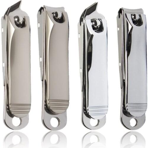 1pcs Sliver Stainless Steel Nail Clipper Machine Professional Nail Trimmer High Quality Toe Nail Clipper Nail Tools