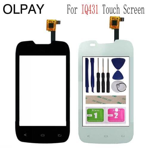 3.5 inch Tested Front Outer Glass For Fly IQ431 IQ 431 Touch Screen Digitizer Panel Lens Sensor Tools Adhesive