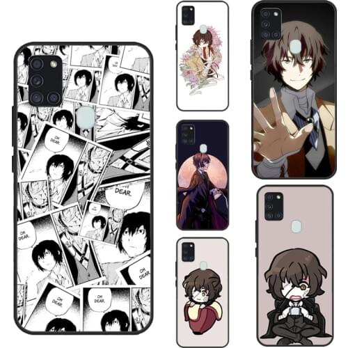 Anime Bungou Stray Dogs Dazai Osamu Case For Samsung Galaxy A51 A71 A31 A21s A11 A10 A20e A30 A40 A50 A70 M21 M31 Back Cover
