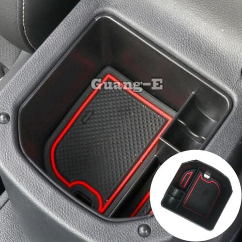 Car Storage Trim Container Center Console Cup Holder Gear Box Frame Armrest For Volkswagen VW T-ROC TROC 2017 2018 2019 2020