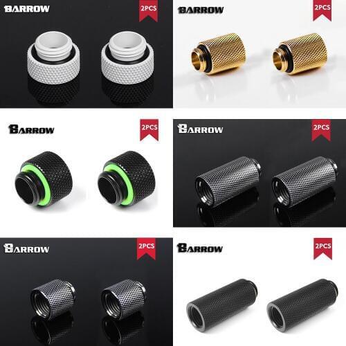 BARROW G1/4'' Male To female extension connection adapter x99 cpu water cooling 2PCS Extended function fittings TNYZ-G7.5-G40