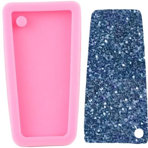 Shiny Glossy water Cup Keychains Silicone Molds Polymer Clay Pendant Mold Necklace Jewelry Epoxy Crafting Mould