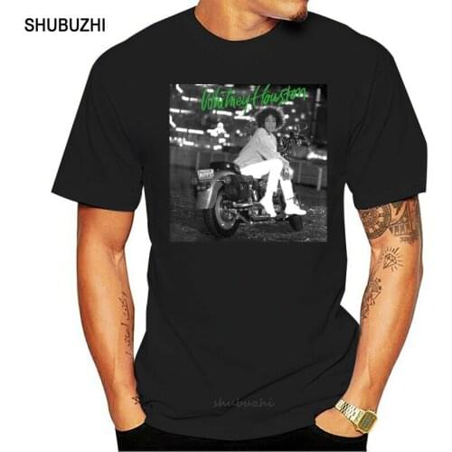T-Shirt 1991 Whitney Houston Im your baby tonight Vintage Cool Slim Fit Letter Printed top tee