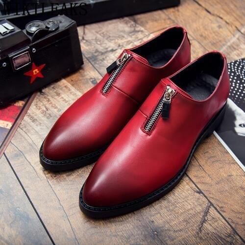 Classic Shoes Men Elegant Coiffeur Men Dress Shoes Leather Italian Brand Designer Shoes Men Formal Sepatu Slip On Pria Ayakkabi
