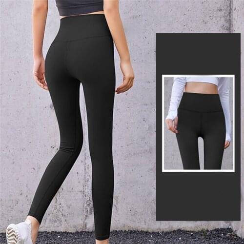 High Waisted Naked Feeling Leggings Women Push Up Sport Fitness Running Pants Energy Seamless Leggings Gym Girl Leggings
