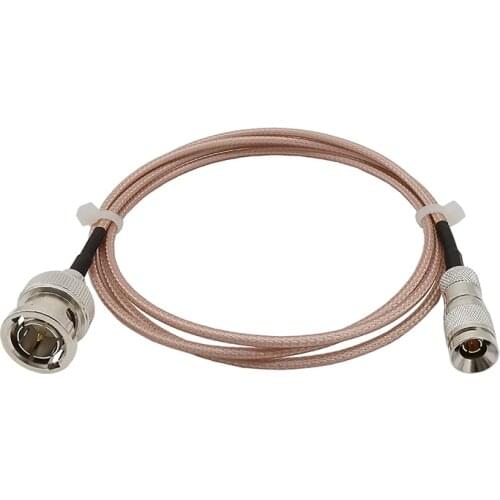 75 Ohm BNC Male to DIN 1.0/2.3 Mini BNC Male Plug RG179 Cable Pigtail Wire Connector for HD-SDI 3G-SDI Vedio Camera Camcorder