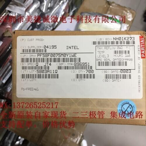 PF58F0075M0Y1WE PXA272FC5416 BGA 100% new original 1PCS/LOT STOCK