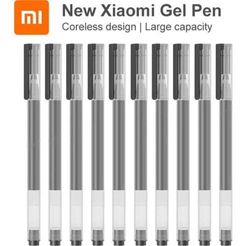 Xiaomi Super Durable Sign Pen 0.5MM Signing Pens For Student Art Painting Bullet Tip Scrub Pen Smooth Writing For Office School