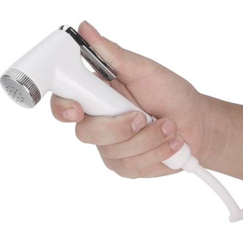 Handheld Toilet Bidet Spray Mini Handheld Toilet Bidet Spray Shower Head Bathroom Body Cleaner Hose Adapter Dropshipping