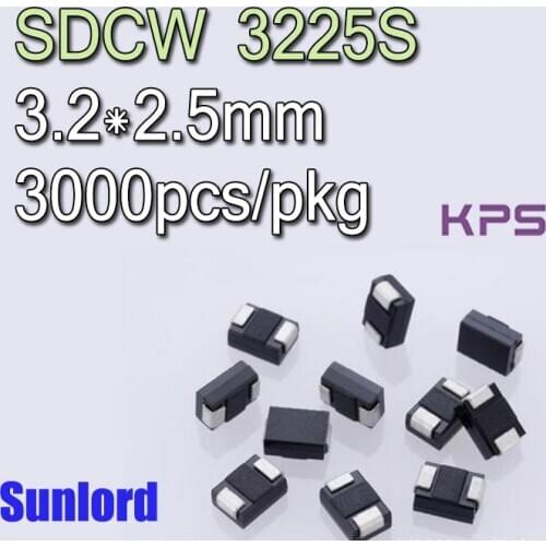 SDCW 3225S Common Mode Choke Coil Camera 3C 5G AI EMI Phones NFC DVCs HDD CD Computer DVD SWITCH PS4