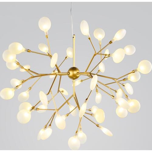 Modern firefly LED Chandelier light stylish tree branch chandelier lamp decorative firefly ceiling chandelies hanging Lighting
