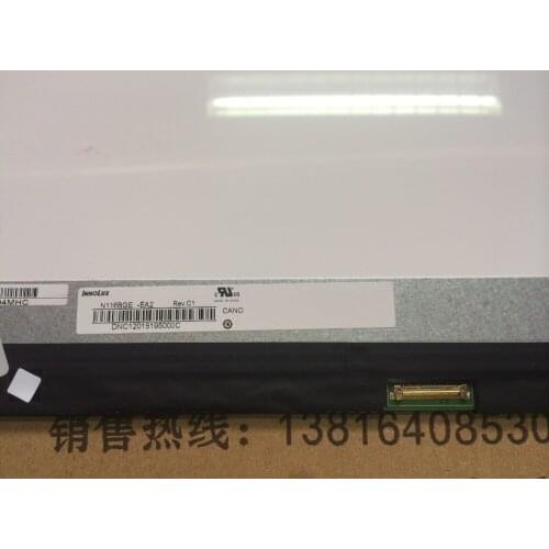 N116BGE-EA2 N116BGE EA2 LED Screen Matrix for Laptop 11.6" 1366X768 30Pin Matte Slim Screen